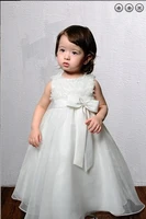 style sashes actual images time limited seconds kill 2016 wedding party girls pageant gowns beaded train flower girl dresses