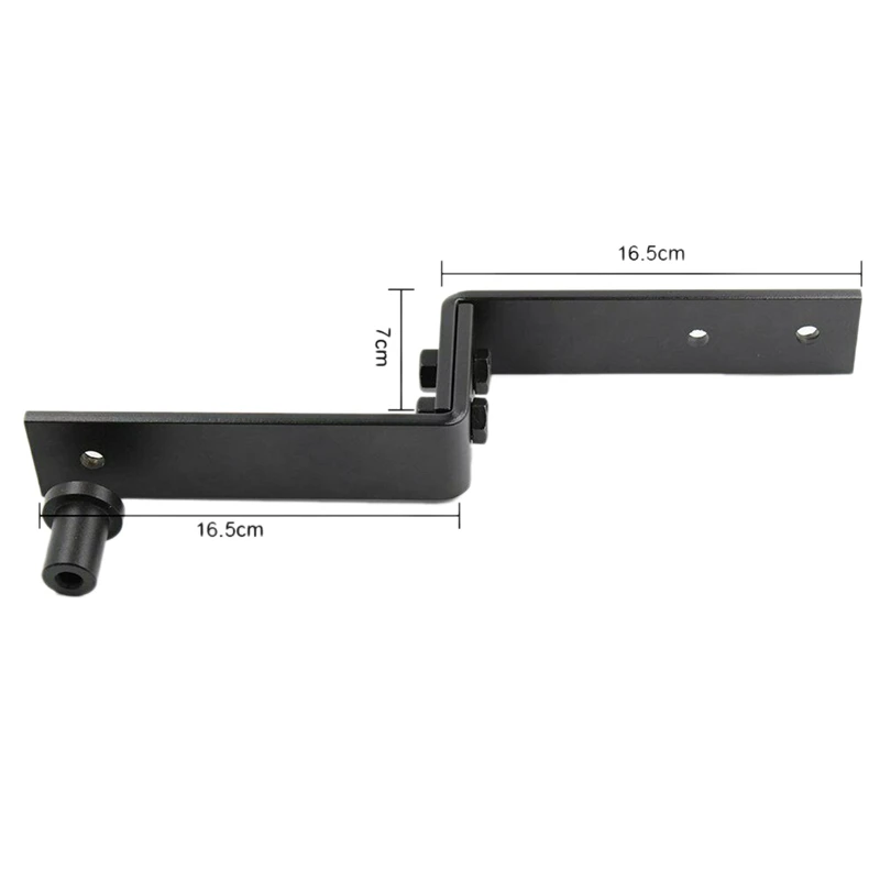 New-Steel Bypass Bracket Wall Mount Sliding Barn Doors Hardware Rack Part Z Design | Обустройство дома