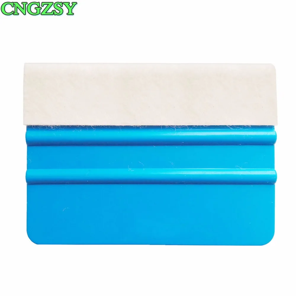 

2pcs Soft Wool Squeegee Scraper Professional Solar Window Glass Film Installing Hand Tool For Car Wrapping Advertising Tool 2A22