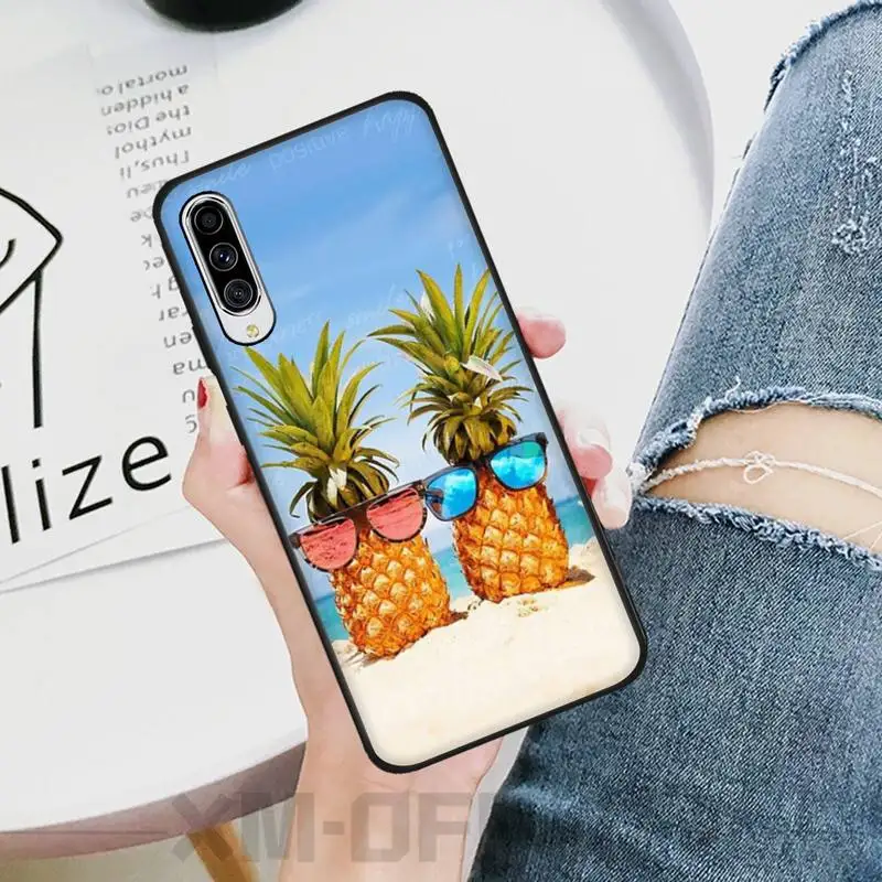 Чехол для телефона LJHYDFCNB с рисунком ананаса Samsung A10 20 30 40 50 70 10S 20S 2 ядра C8 A30S A50S |