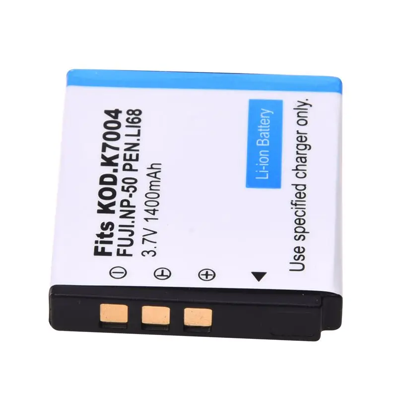 2x полностью декодировать Батарея для цифровой фотокамеры Fuji NP 50 50A F300EXR F600EXR F75EXR