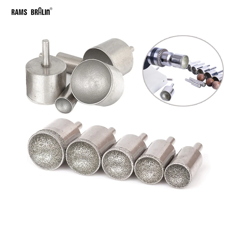 1 шт. 3-36 мм Алмазная бусина Шлифовальная головка нефритовый Янтарный