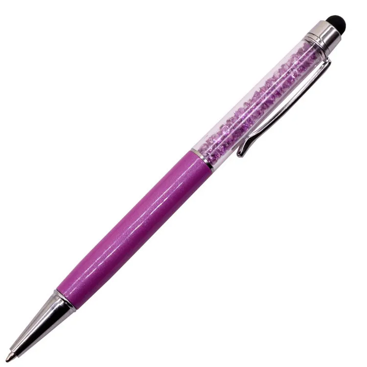 

30 Pcs 0.7mm Capacitive pen Metal Refill Metal Ballpoint Pen Projectile Tip Student School Office Writing Pen Gift Pen
