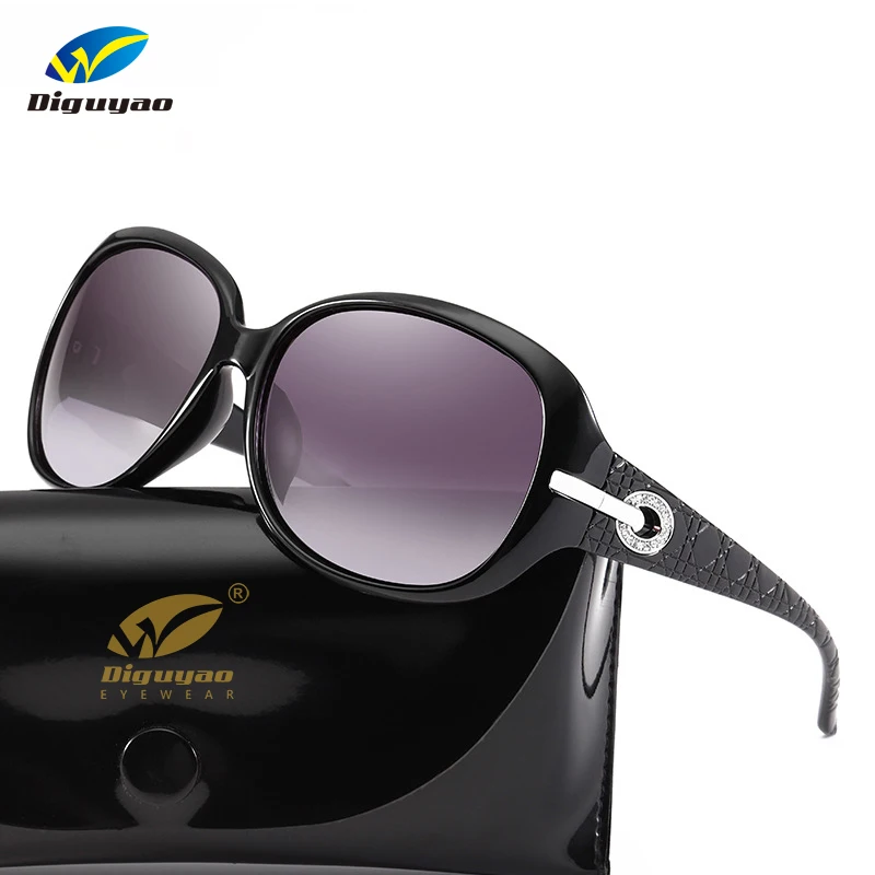 DIGUYAO New Sunglasses Women Polarized Brand Designer Sun glasses Fashion Classic Big Frame Glasses Female Vintage oculos de sol