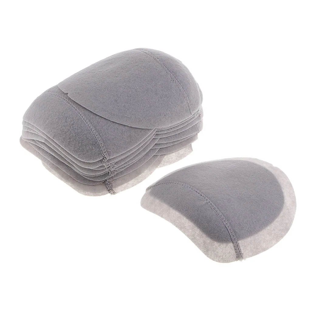 

10 Pair Soft Cotton Suits Sponge Shoulder Pads Sew-In Padding Sponge Shoulder Pad for Suit T-Shirt Coat Clothes Sewing Accessory