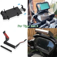 for tiger gen 3 motorcycle accessories new black gps phone mount bracket stand holder tg3