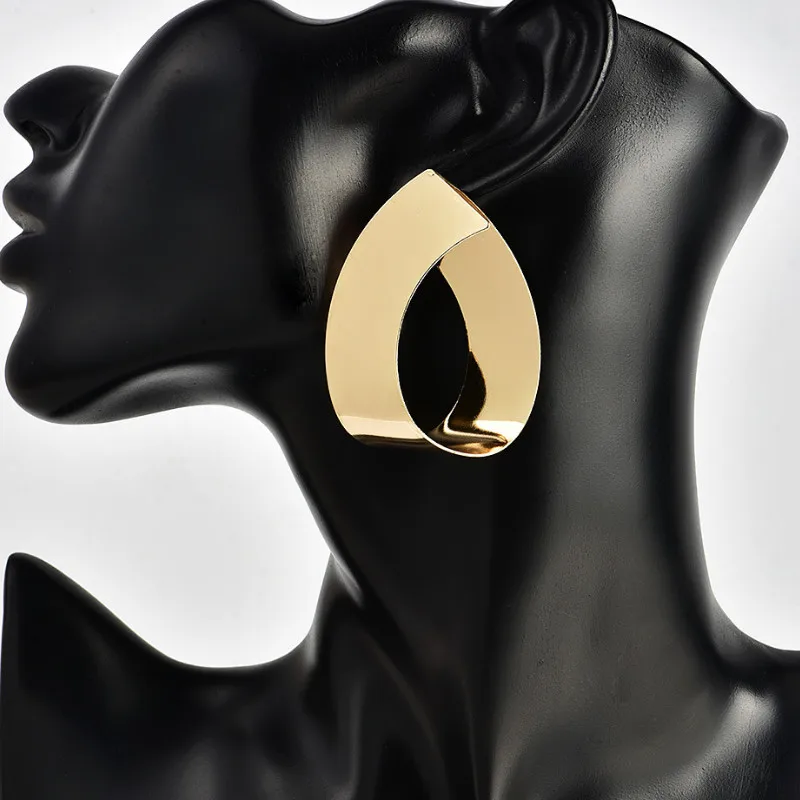 

Exquisite Personality Geometric Metal Drop Earrings for Women Ear Jewelry Gift