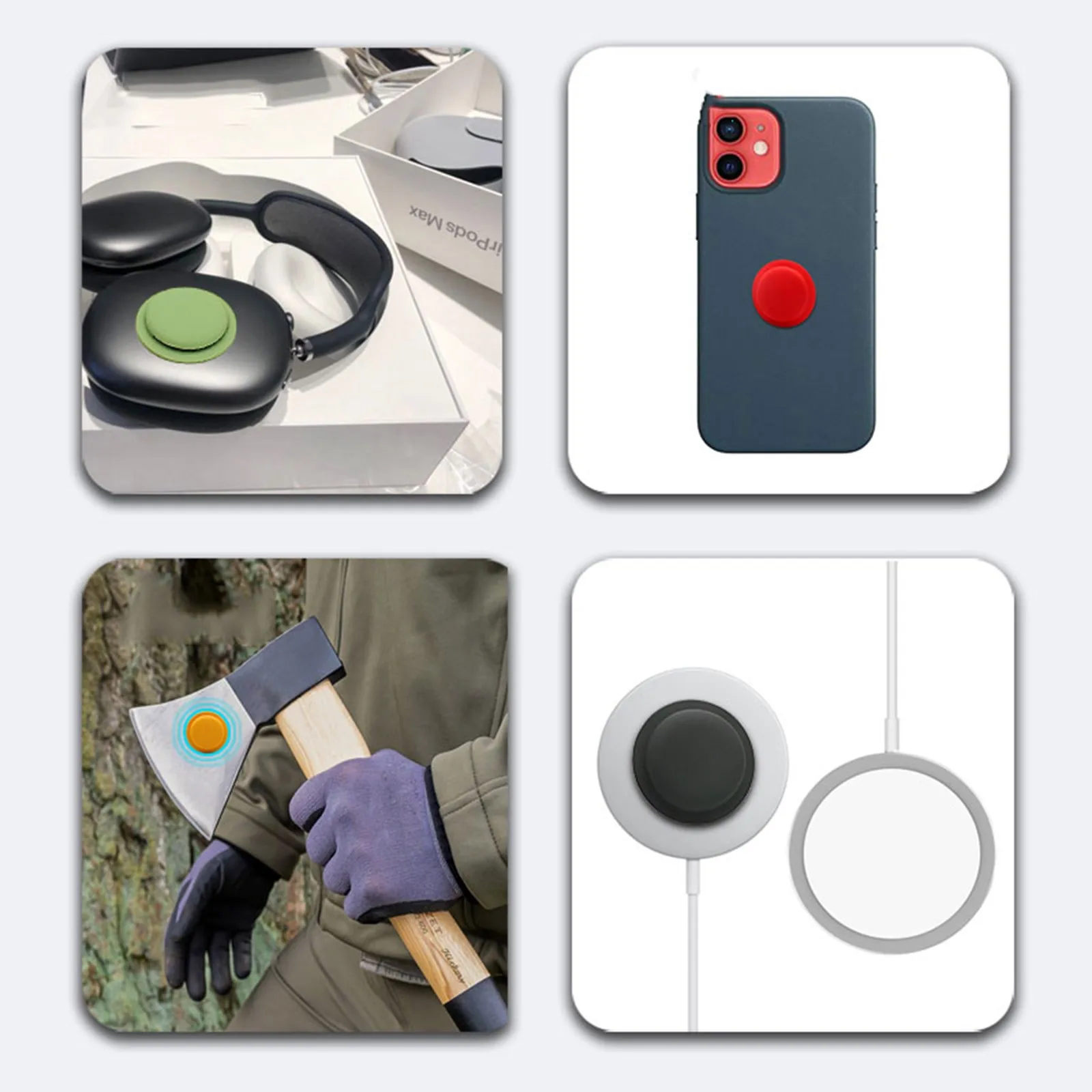 

Silicone Protective Sleeve For Airtags Anti-lost Device Protective Sleeve Liquid Silicone Protective Sleeve