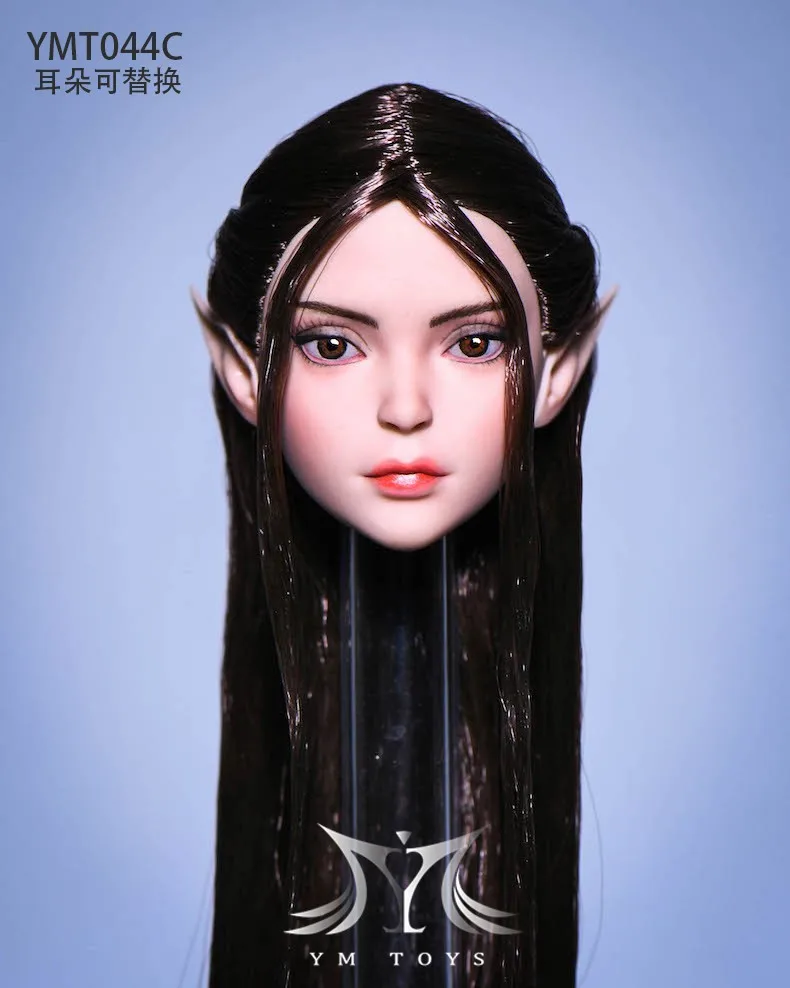 YMTOYS 1/6 YMT044 Elf 2 0 головка уха Лепка подходит для 12 &quotженского тела PH TBLeague | Игрушки и