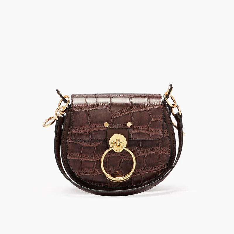 Женский портфель из крокодиловой кожи на ремне натуральной сумка модное