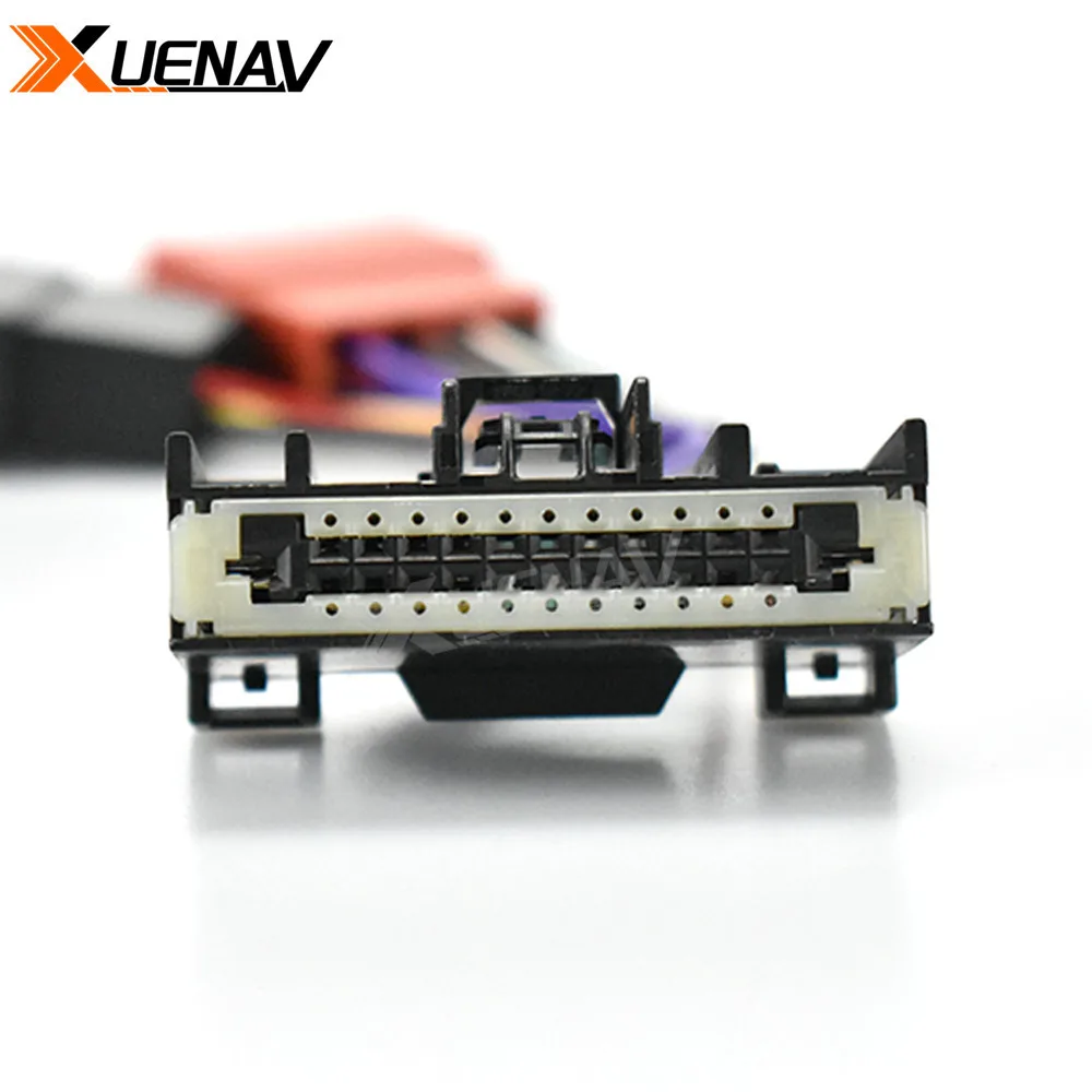 

Xuenav 12-140 ISO Radio Wiring Harness Adaptor Connector For/-FORD 2011+ (select models) For/-LAND ROVER 2011+ (select models)