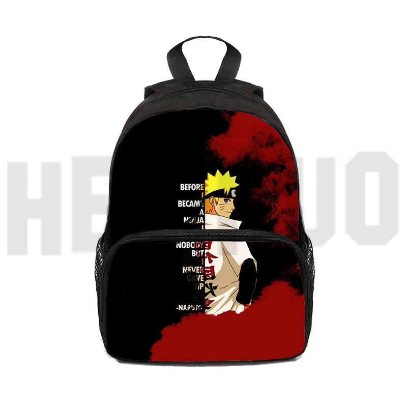 

Sac A Dos Bag Sharingan Schoolbags Kids Bookbag Uzumaki 12/16 Inch Akatsuki Backpack Kindergarten Children 3D Printed Anime