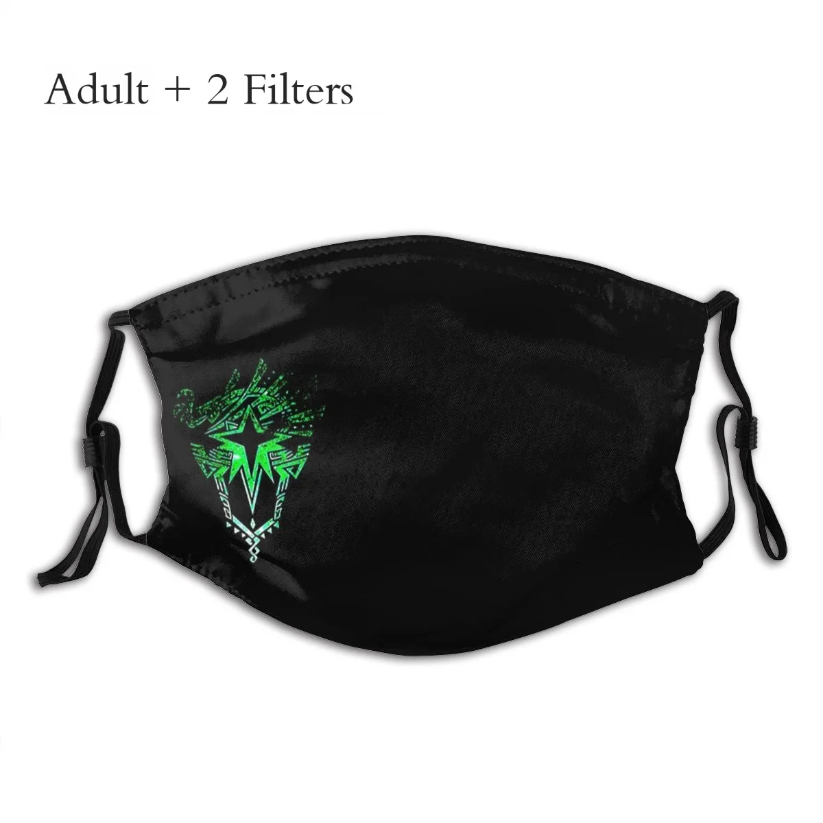 

Iceborne Logo Galaxy Fashion Mascarilla Monster Hunter Fantasy-themed Action Role-playing Games Reusable Mouth Mask With Filters