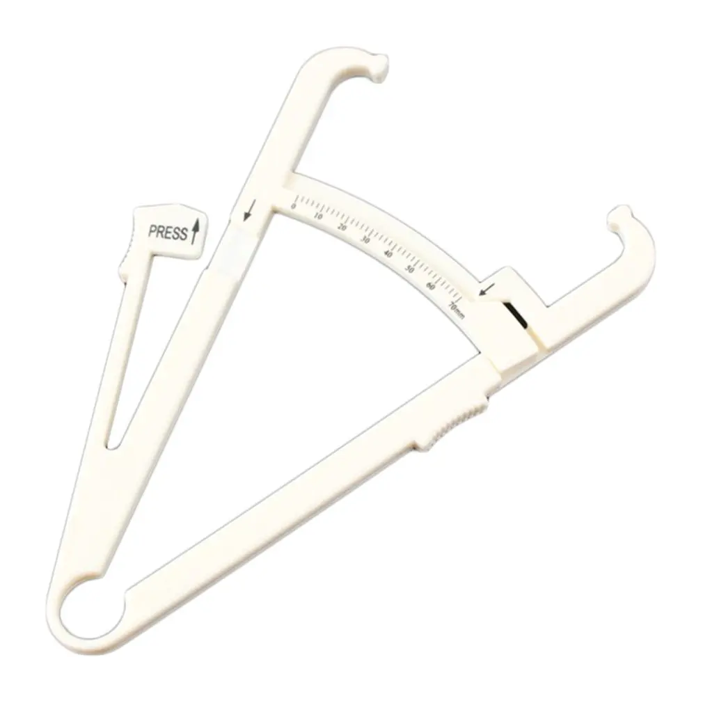 

Fat Caliper Body Measuring Ruler Fitness Slimming Tester Fat Clip Fat Tongs Body Fat Monitor