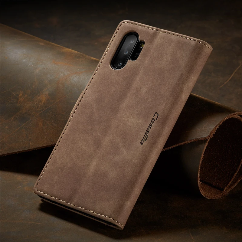 Note10 чехол для samsung Galaxy Note 10 Plus кожаный чехол держатель для карт книжка откидная крышка для Galaxy samsung Note 10 Pro кошелек Чехол