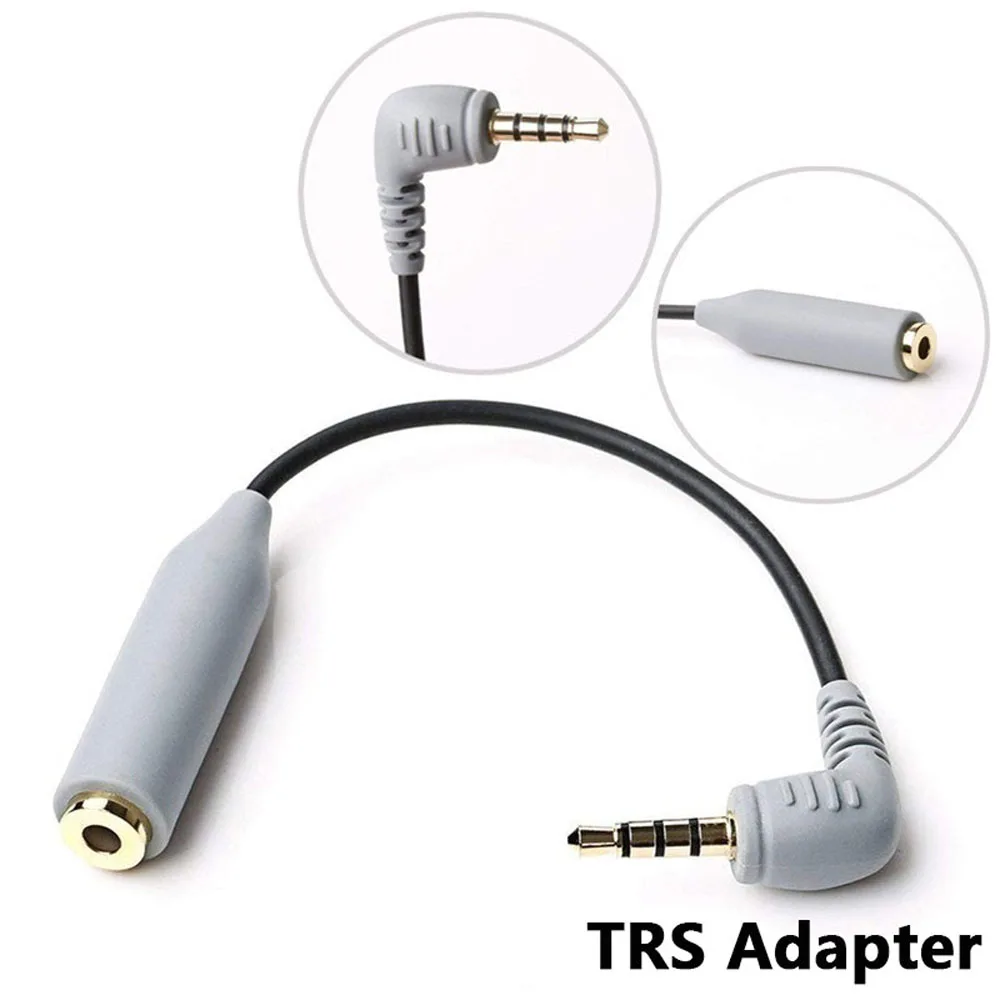 

Replacement SC4 Microphone Cable for Rode 3.5mm TRRS Male to Female TRS Adapter