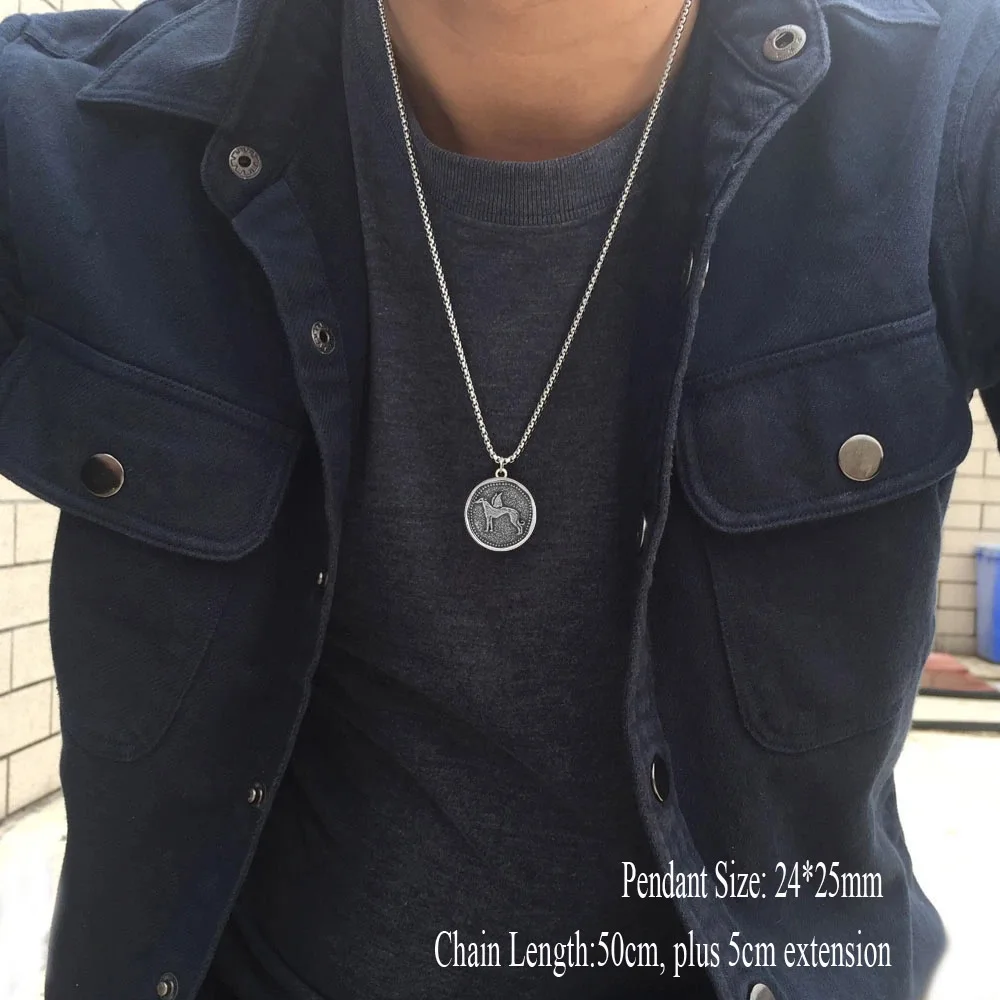 Greyhound ожерелье с подвеской в виде собаки ювелирные изделия для спасения серая