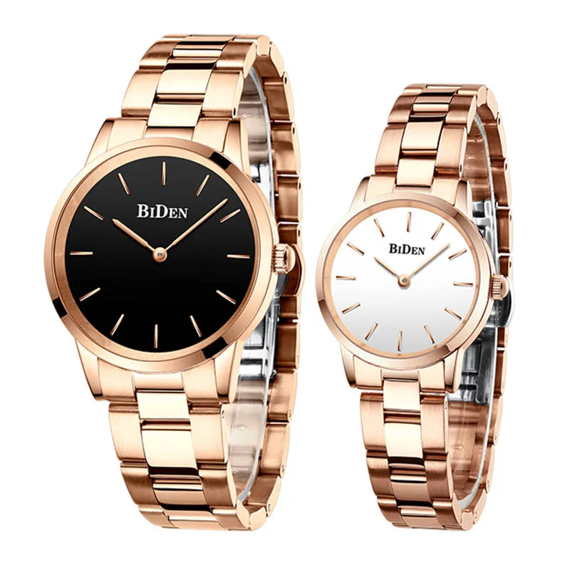 

luxury classic watches for couple gen's a lady's waterproof casual wristwatch Elegant Quartz digital clock