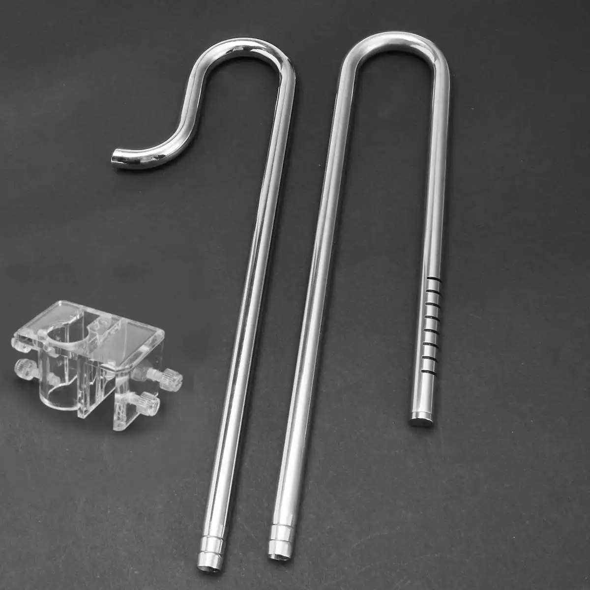 

12/16mm Aquarium Fish Tank Filter Inflow Outflow Stainless Steel Tube Lily Pipe Fish Tank Aquatic Water Tank Filter Clip