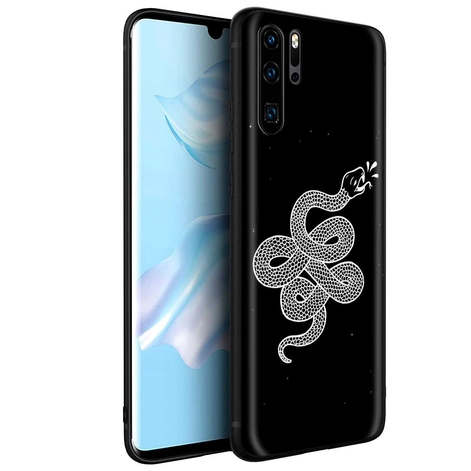 Силиконовый чехол YIMAOC с змеями и цветами для Huawei Honor 6a 7a 7c 7x8 9 10 Lite Pro Y6 2018 2017 Prime |