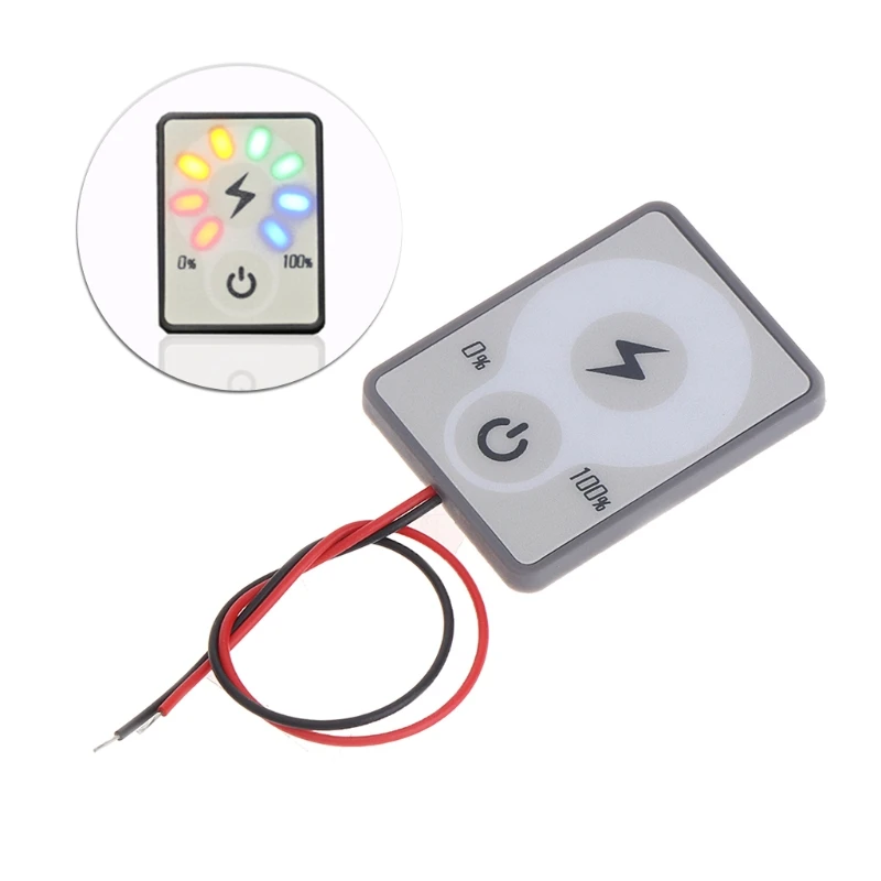 

12V LCD Car Acid Lead Lithium Battery Capacity Indicator Tester Power Meter 35ED