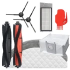 Для Roidmi EVE Plus Аксессуары для робота-пылесоса основная щетка HEPA фильтр, боковая щетка пылезащитный мешок Швабра тканевые запасные части