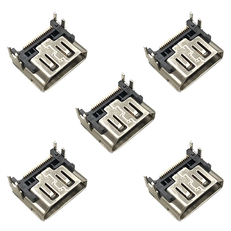 

HDMI-Compatible Port Socket HD Interface Connector for Sony PS5 Playstation 5 Repair Parts 5Pcs