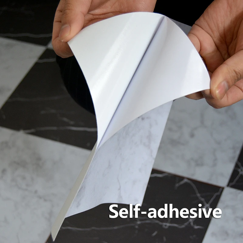 self adhesive tile sticker diy bathroom kitchen living room floor wall decoration waterproof non slip matte decal paper free global shipping