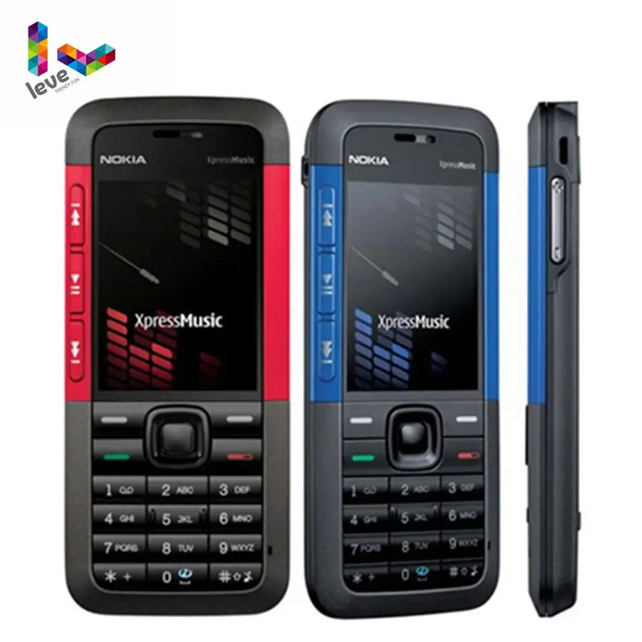nokia 5310 xpressmusic 5310xm bluetooth java mp3 player original unlocked refurbished mobile phone free global shipping