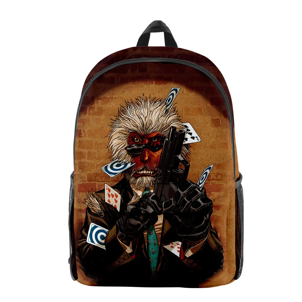 

Hit-Monkey Merch Laptop Backpack School Bags Travel Bags for Game Bagpack Back To School Bags Chain backpack