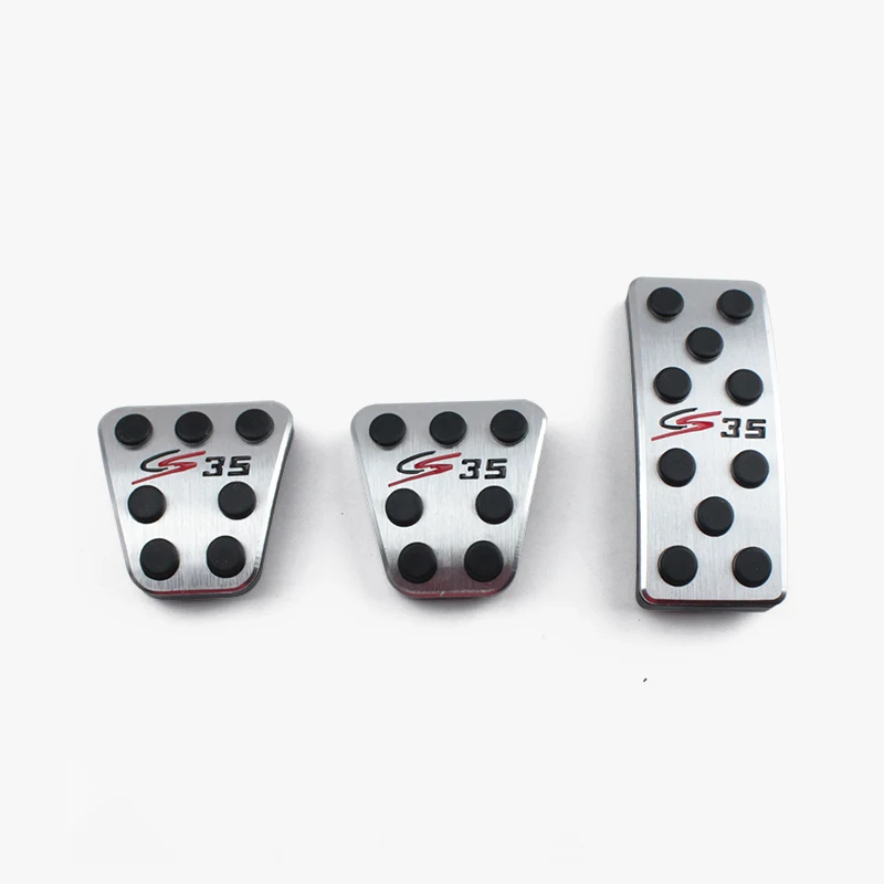 

Алюминиевая педаль тормоза акселератора для Changan CS35 2012 2013 2014 2016 2015 2017, педаль сцепления педалей, нескользящая накладка, аксессуары