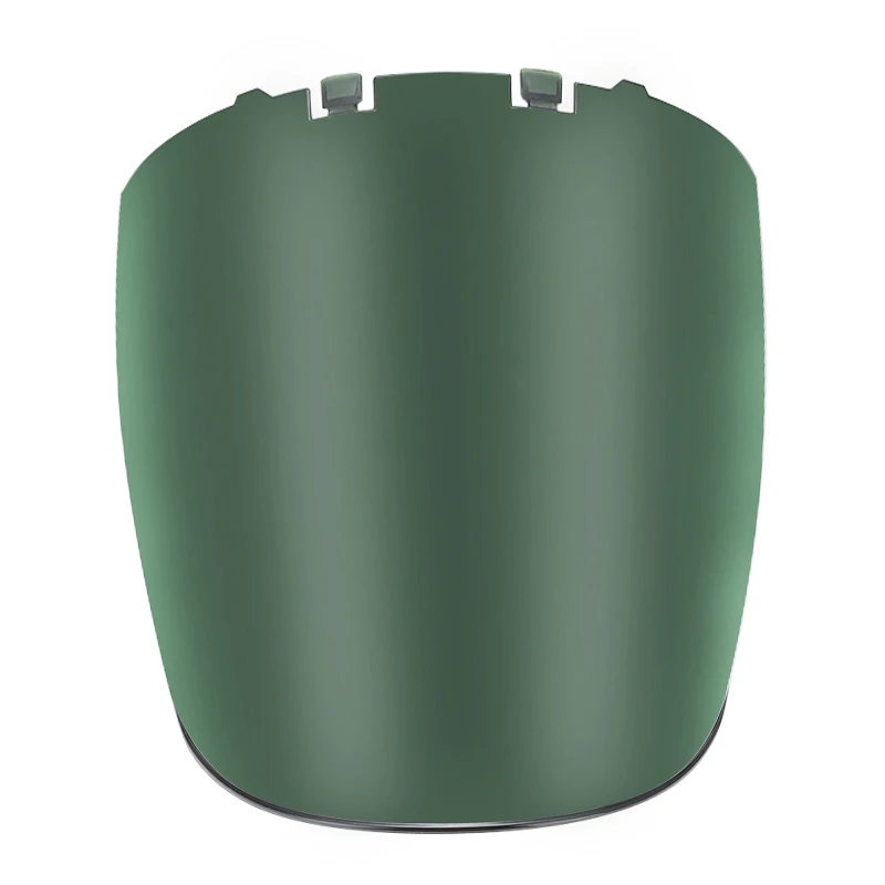 Прозрачный/зеленый шлем козырек для панельной сварки из поликарбоната маска на