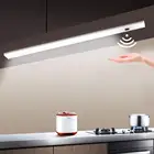 Светодиодная лента из алюминиевого профиля, с датчиком ручного подметания LED освещение для кухни светильник с изменяемой подсветкой для шкафа, шкафа, лампы
