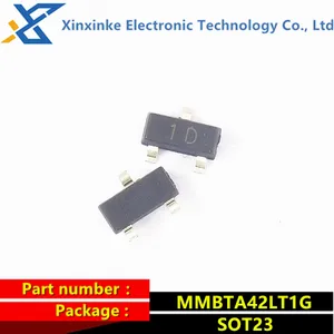 10Pcs BC846B 1B MMBTA42LT1G 1D BC847B 1F BC847C 1G MMBT2222A 1P SOT-23 NPN SMD Transistor