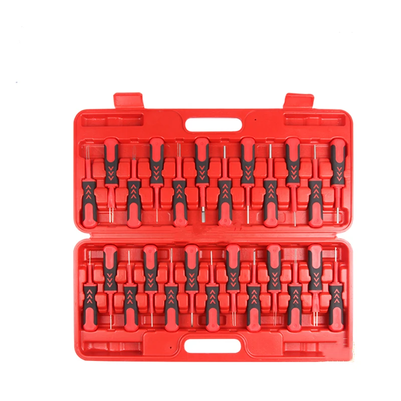 

25Pcs/Set Universal Automotive Terminal Release Removal Remover Tool Kit Car Electrical Wiring Crimp Connector Pin Extractor Kit