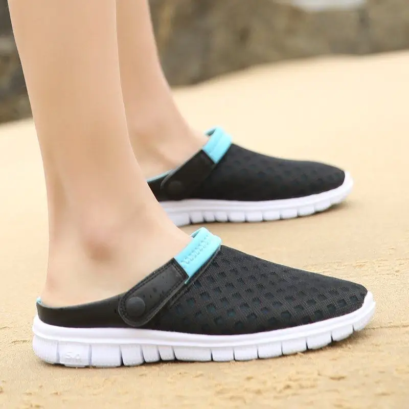 Мужские тапочки 2020 сабо летняя мужская обувь шлепанцы мужские садовые горки