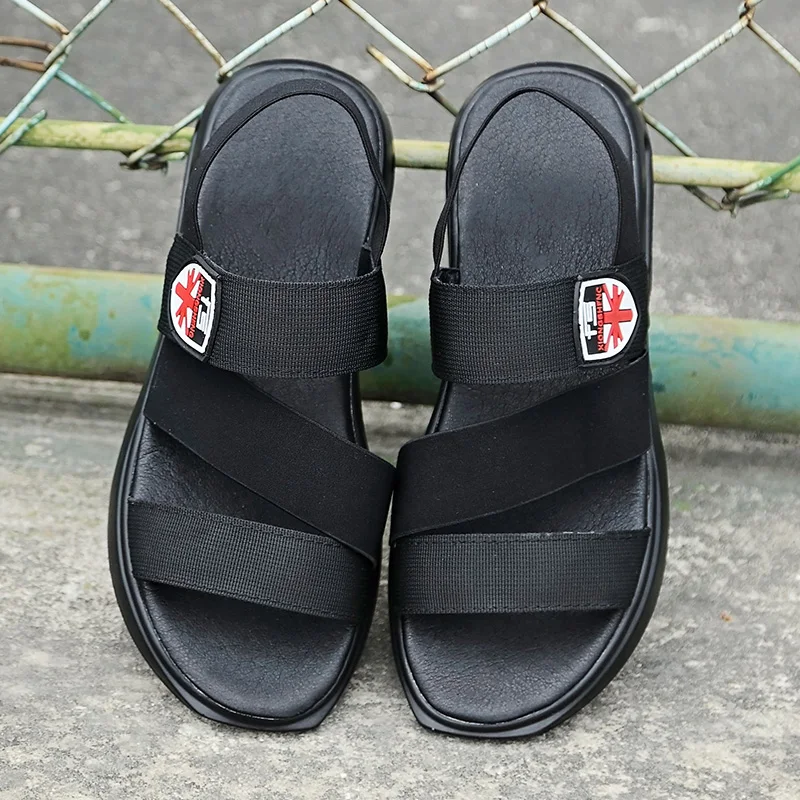 

Walking Sandals Sandalias Men De Hombre Sandals Outdoor Geta Men's Summer Shoes Beach Mens Slip On Sandal Gladiator 39 S