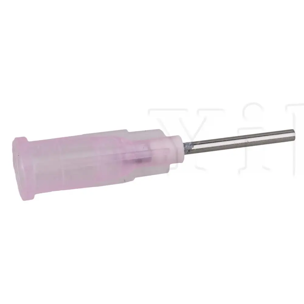 

100pcs Blunt 1/2" Dispensing Blunt Needle Tips 18G Pink