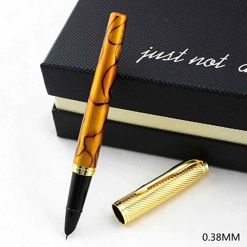 High Quality Financial Tip 1.0/0.5/0.38mm Fine Fountain Pen Ink Nib Gold Stainless Steel luxury metal | Канцтовары для офиса и