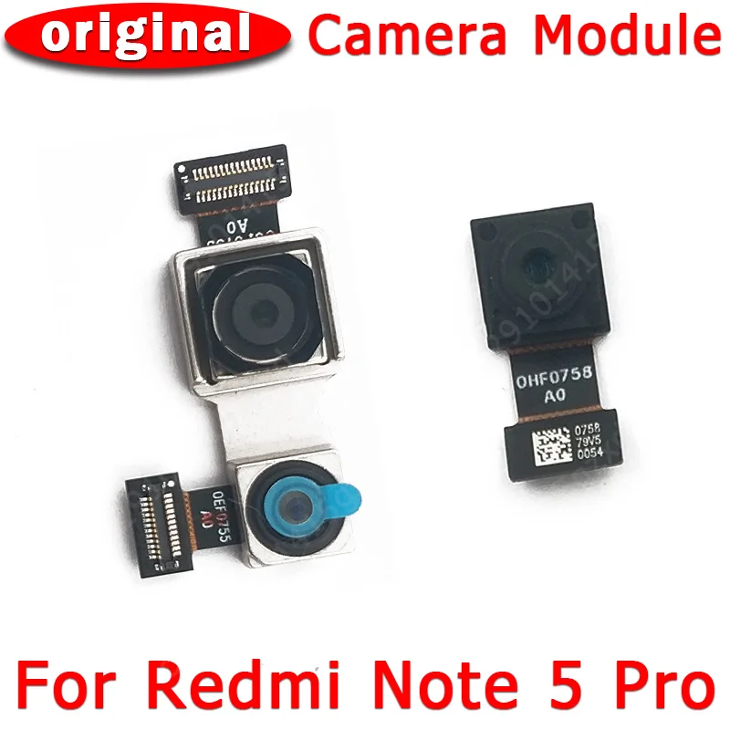 Оригинальная фронтальная и задняя камера для Xiaomi Redmi Note 5 Pro модуль основной