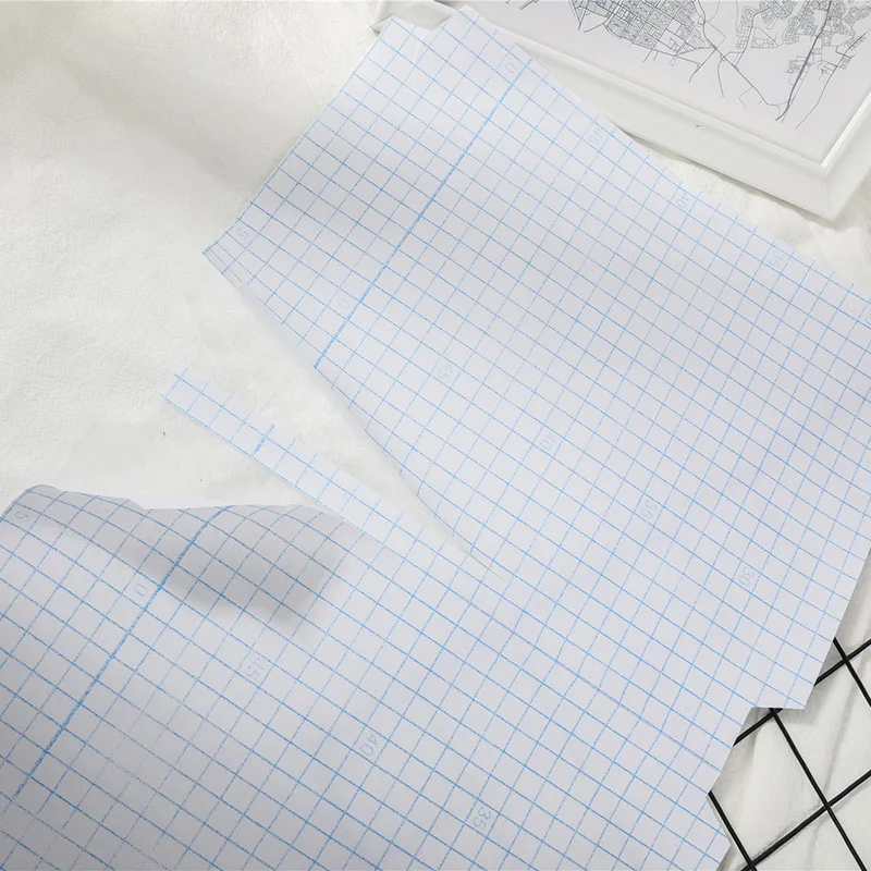 A4 1sheets/set Transparent Self-adhesive Film Book Cover Slipcase CPP Safety Waterproof Nubuck Material 16K/22K | Канцтовары для