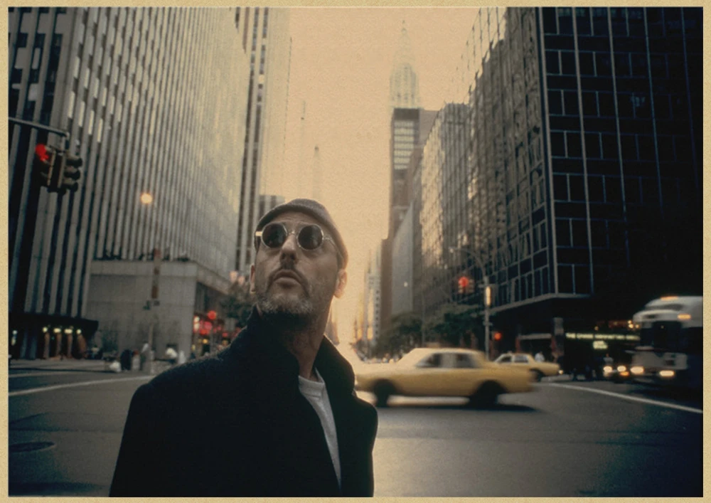 Настенные стикеры Leon профессиональный винтажный фотопостер Настенный декор