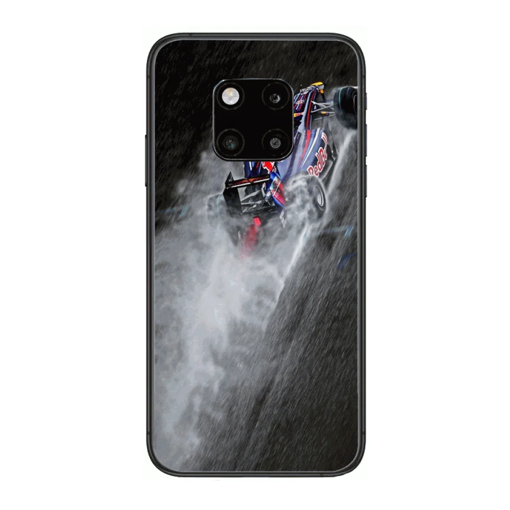 

Formula 1 Super handsome Phone Case For Huawei mate 30 10 20 40 Lite Smart Z Pro Black Etui 3D Coque Painting Hoesjes ca