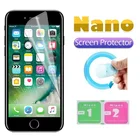 Взрывозащищенная нано-защитная пленка для iPhone SE, 2020, 5, SE, 2, 6, 6s, 7, 8 Plus, XR, X, XS, 11 Pro, Max, пленка для экрана