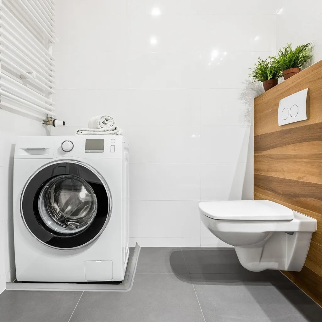 Shower Barrier Bathroom Kitchen Water Stopper Collapsible Threshold Dam And Retention System #T2P | Обустройство дома