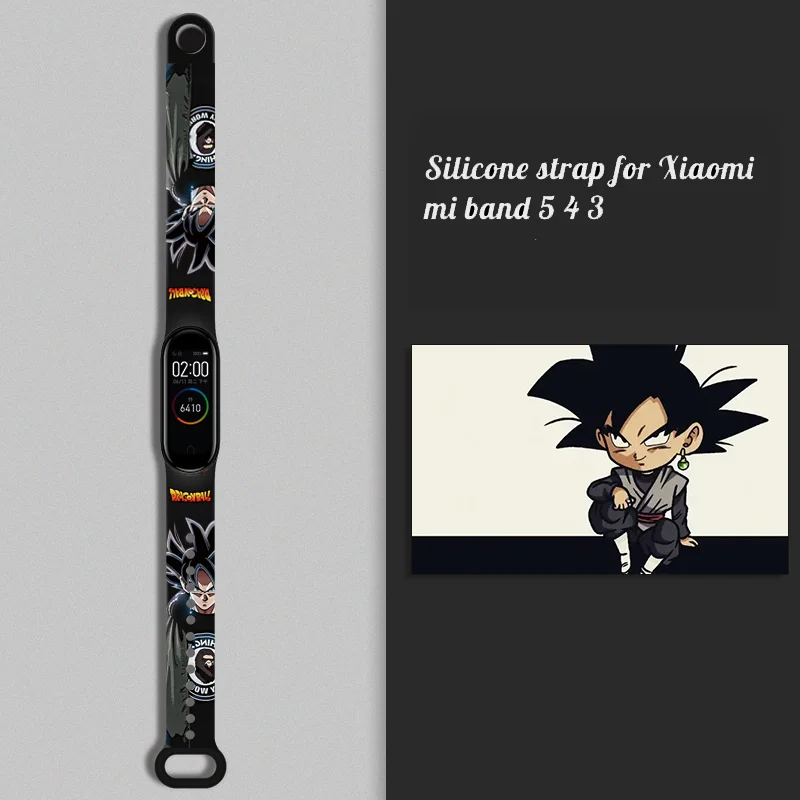 

Cartoon Strap Silicone Watchband For Xiaomi Mi Band 6 5 4 3 Bracelet for Amazfit band 5 Wristband for mi band 4 Smart Watch Repl