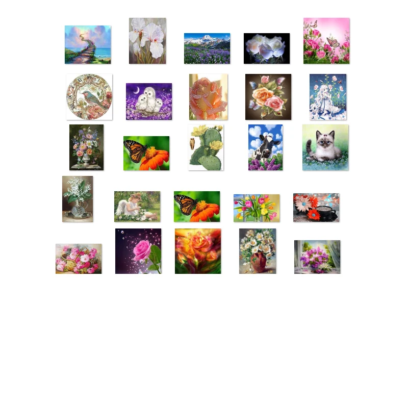 

red rose Counted Cross Stitch 11CT 14CT 18CT 22CT 25CT 28CT Cross Stitch Kits Embroidery Needlework Sets Flower Tulip