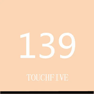 TOUCHFIVE 168 цветов одиночные художественные маркеры Кисть ручка эскиз на спиртовой основе маркеры двойная головка манга ручки для рисования товары для рукоделия - Цвет: 139-flesh