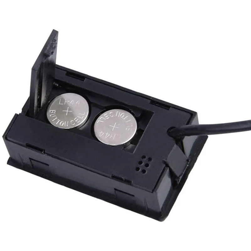 

4 Packs of Aquarium Thermometer and Hygrometer, LCD Mini Embedded Temperature and Hygrometer, with Probe, for Reptiles