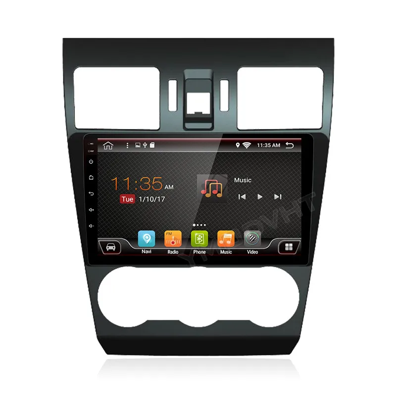 Автомагнитола YMODVHT 2.5D 9 дюймов 4 Гб + 64 ГБ Android 0 для Subaru Forester XV WRX 2012-2018 GPS-навигация